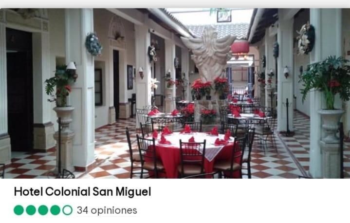 Hotel Colonial San Miguel サルティーヨ エクステリア 写真